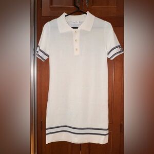 Dior White Polo Shirt Dress